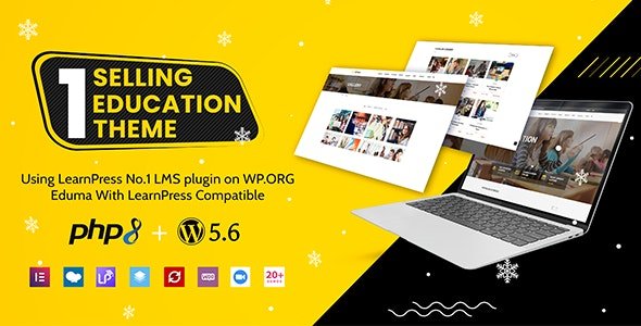 Eduma v5.3.0 – Education WordPress Theme